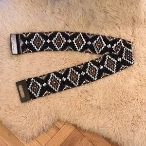 Beaded belt